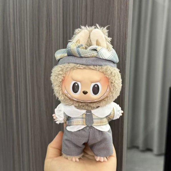 [HH] 17cm Labubu Kläder och Accessoarer Endast Designer, Dockor Ingår Ej, Labubus Original Klädset för La Bubu Docka for 17cm doll CN16