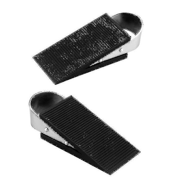 1 st dörrstopp i gummi, dörrstopp i rostfritt stål, dörrkil, dörrhållare för sovrum