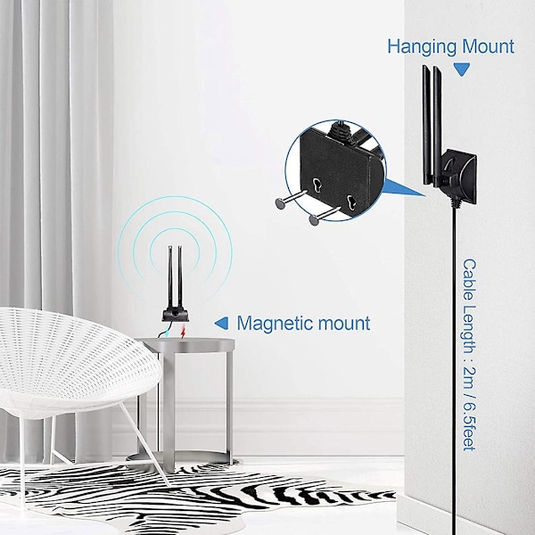 4g Lte antenn Ts9 C magnetisk bas Mimo antenn 6dbi för Mifi mobil hotspot router E5577 E5573 (ts9