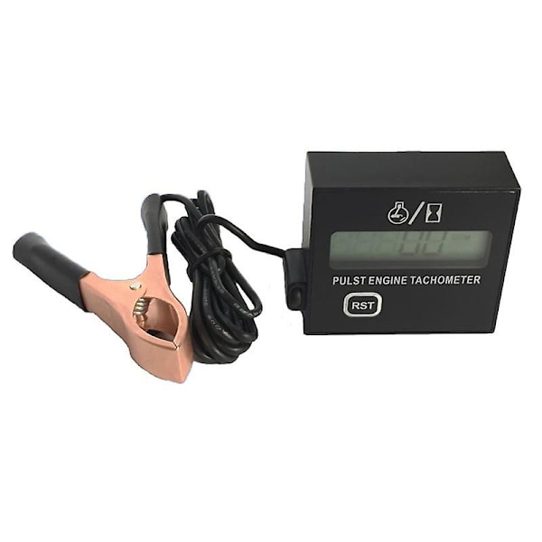 Motorsykkel turtallsmåler for liten motor, induktiv timemåler for motorsag Atv motorsykkel Utv motor