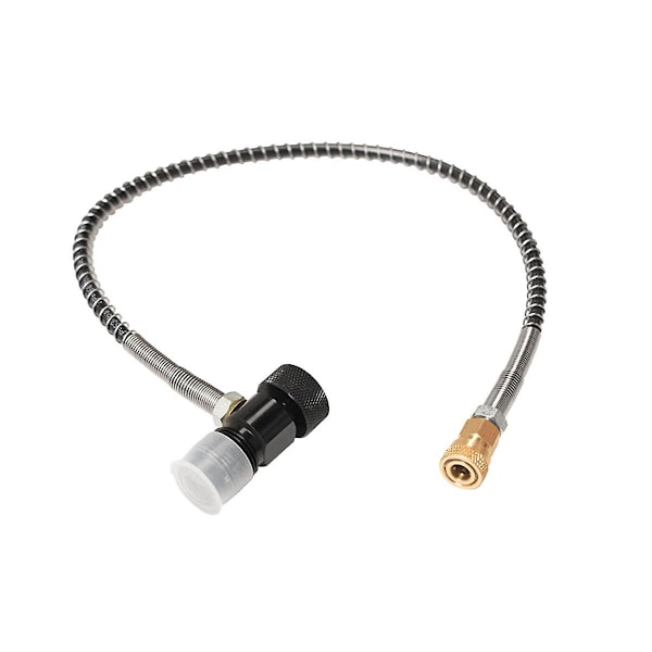 Pcp Scuba Diving Hpat Ventil Fyllestasjon Påfyllingsadapter Topp Spinnknapp G5/8 Hann 300bar Luft Inf