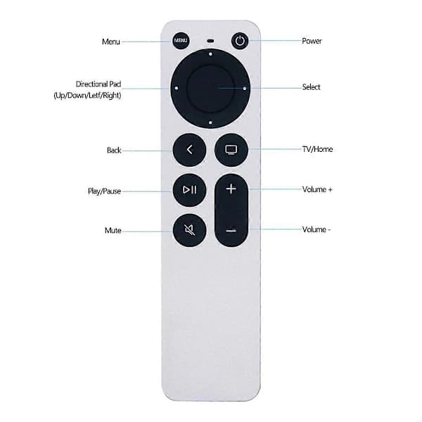HA-Fjernkontroll for APPLE TV 4K Universal Erstatningsfjernkontroll