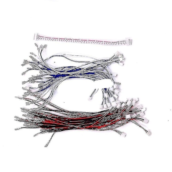 Pin-kabel stikforbindelse knap switch til Jamma Arcade Usb