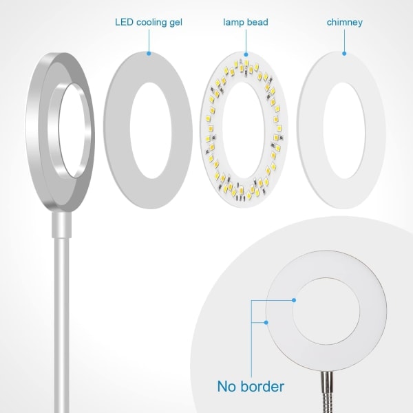/HA/ Toast LED Nattlampa, form av rostat bröd med timer 15 minuter