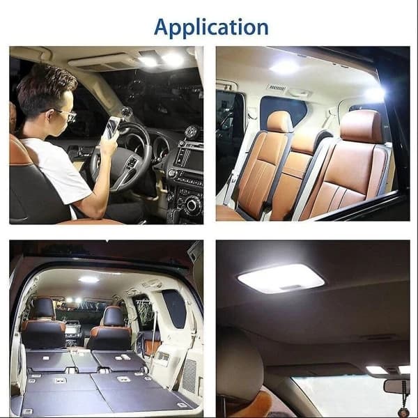 HA-12V/36 LED Kupé Indvendig Belysning Loftlampe Bagagerumslys
