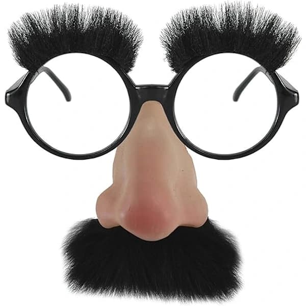 /HH/elope Groucho Marx Nese Briller med Bart Kostymtilbehør