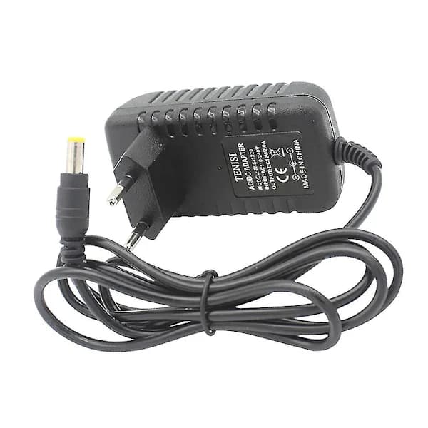AC/DC 12V 1A Strømadapter Oplader EU-stik til LED-strip Lys CCTV