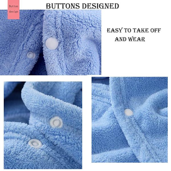 Børnebadehåndklæder, Premium Hættehåndklæde til Småbørn Coral Fleece Svømmebadekåbe til Drenge Piger-27,5\" x 55\"