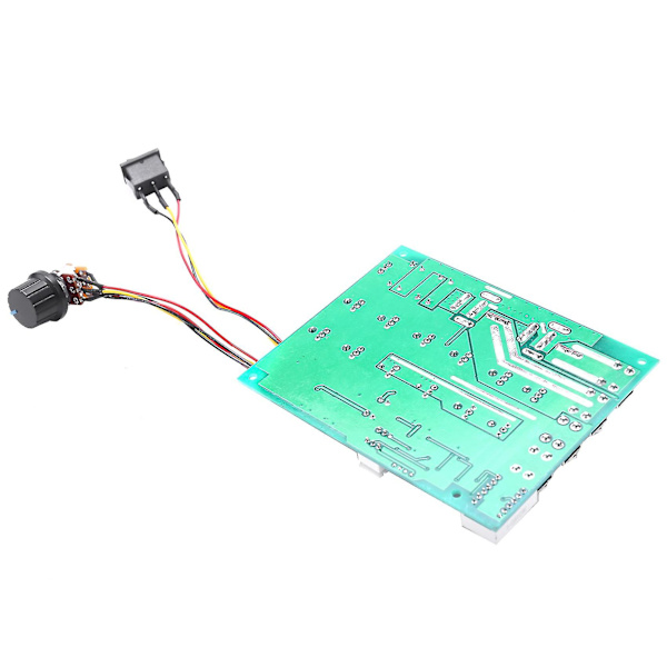 Dc 10-55v 12v 24v 36v 48v 55v 100a Motorhastighetskontroller Pwm Hho Rc Reverskontrollbryter Med Le