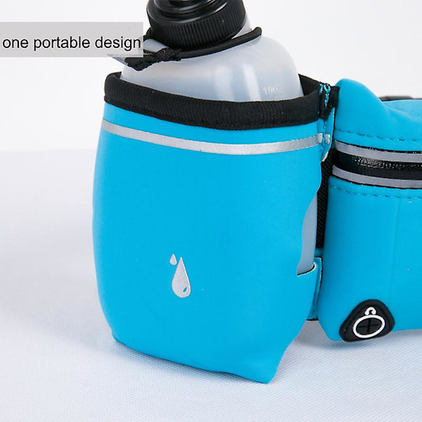 Løpebelte Sports Fanny Pack Dame Herre Belteveske Telefon Hydreringsryggsekk Vanntett Løpetilbehør Vann