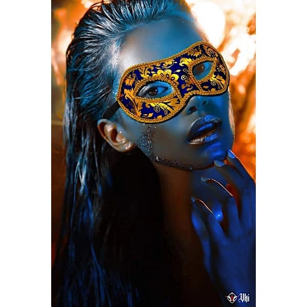 Venetiansk maske, maskerade karnevalsmasker ansiktskostyme karneval