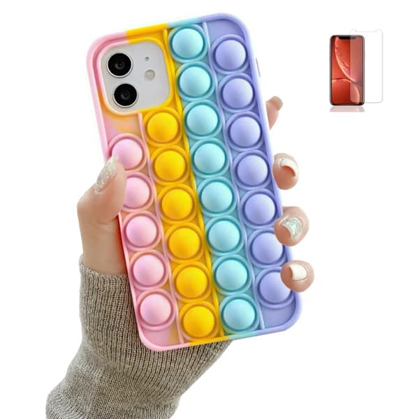 iPhone 12 Mini, Deksel, Beskyttelse, Pop It, Fidget