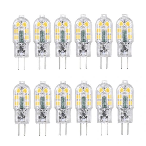 Tomshine G4 LED-lamput 12 kpl Lämmin valkoinen-FM-