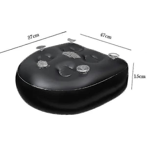 HA~Lay Z Spa Jacuzzi Sitteplasser, Multifunksjonelt Oppblåsbart Sete Med Sugekopp, Sklisikker For Voksne, Eldre, Barn Hjemme, Spa Og Hvile