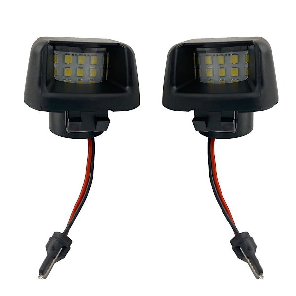 2x LED-nummerpladelys til Navara D40 Frontier 2007-2019 26510-zp50a