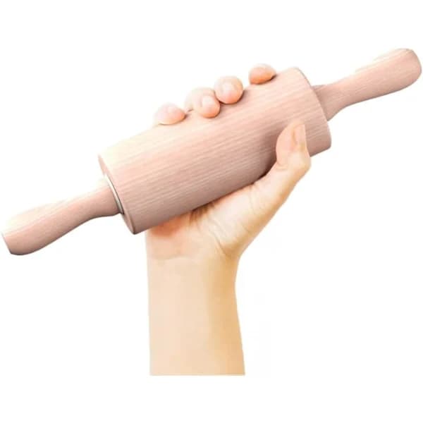 30x5,5 cm Liten kjevle i tre for baking