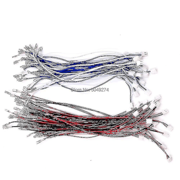 Pin-kabel stikforbindelse knap switch til Jamma Arcade Usb
