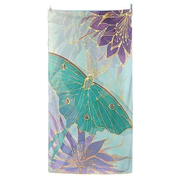 Dragonfly Print Beach Towel Microfiber Bath Towel Seaside Sitting Blanket Shawl Sweat Towel Oversized 31x63 Inches, Picnic Mat