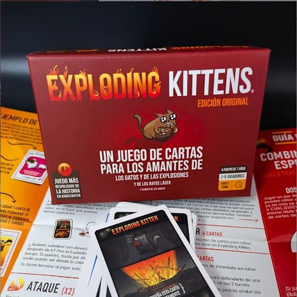Spanske Fiesta Spillkort, Exploding Kittens Brettspillkort