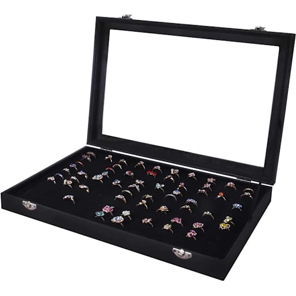 Ring Øredobb & Øredobber Organizer Smykkeskrin, Øredobb Boks
