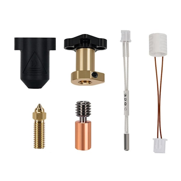 Uppgraderad Hotend-sats för K1 Hotend för K1/k1 Max Keramisk värmeblock-sats Extruder för K1 3d-skrivare