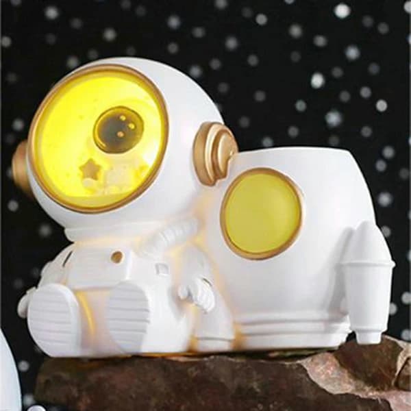 Astronaut Stjernelampe Skrivebordspenn - Stemningsbelysning Gave