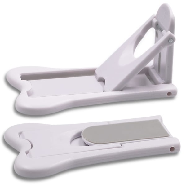 Skjutdörrslås för barnsäkerhet, 2-pack fönsterstoppar för skjutbara fönster/skjutdörrslås för barnsäkerhet