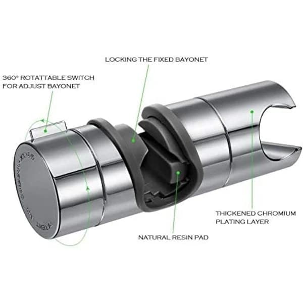 Universal Adjustable Hand Shower Holder, 360° Rotatable
