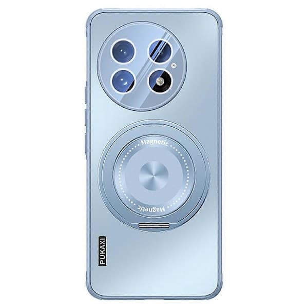 Case for OnePlus 13 Compatible with MagSafe Stand TPU PC Heat Dissipation Phone Case - Blue
