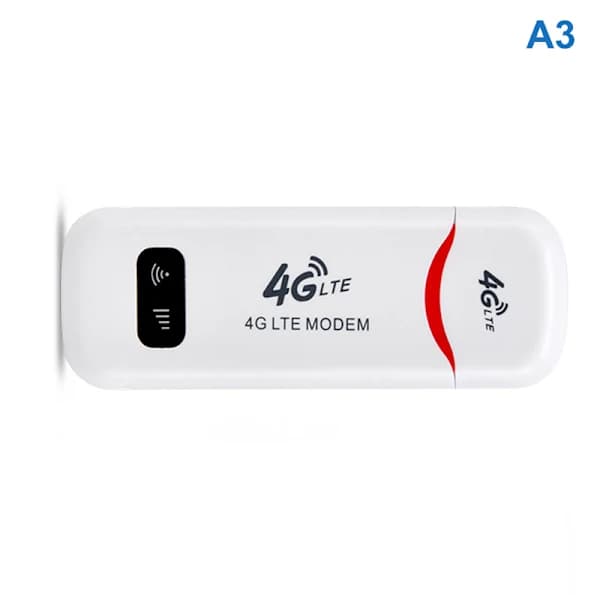 4G LTE Trådløs USB-dongel Mobilt Bredbånd 150Mbps 4G SIM-kort A3