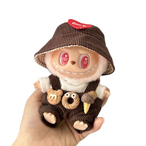 [HH] Kawaii Kläder Outfit Tillbehör för Kpop Labubu Idol Dockor Overall Set Kläder 66