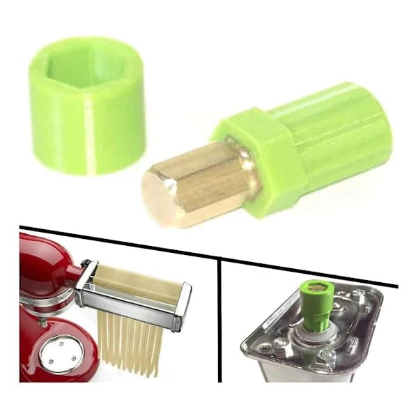 3-pack hållbara reparationskit saxaxelkoppling rullfäste plastmaterial för köksmaskin pastamaskin
