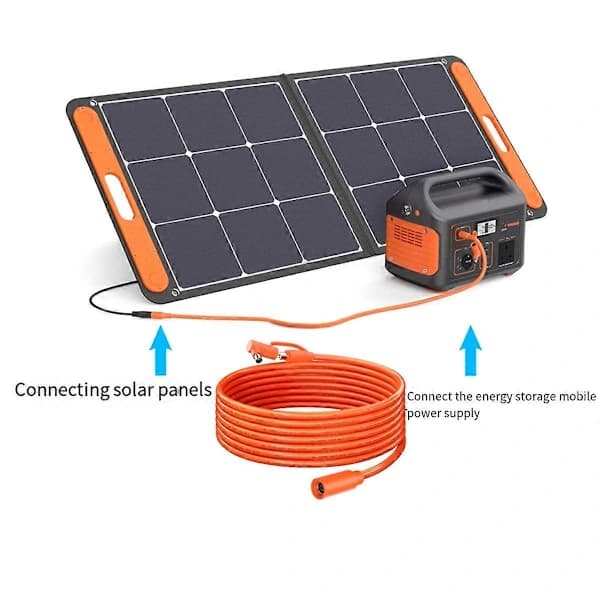 12AWG Forlængerkabel til solgenerator 8mm Hun til Han DC7909 Solpanelkabel med DC8020
