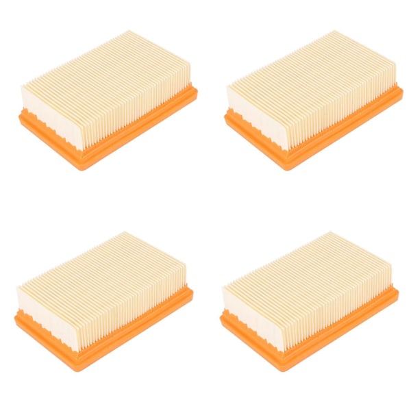 4x Pölynimurin suodatin Vaihto litteään laskostettuun Mv4 Mv5 Mv6 Wd4 Wd5 Wd6 P Premium Wd5