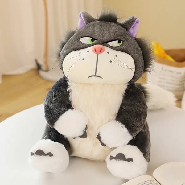 Lucifera docka, mjuk kattleksak, Figaro docka, 45 cm【ad】