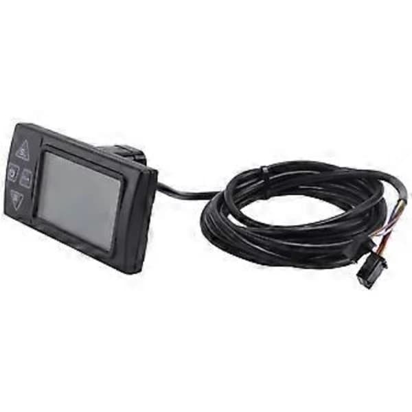 HA-S861 LCD Ebike Display med SM-stik til Elektrisk Cykel BLDC Controller Kontrolpanel Sort 24V-36V