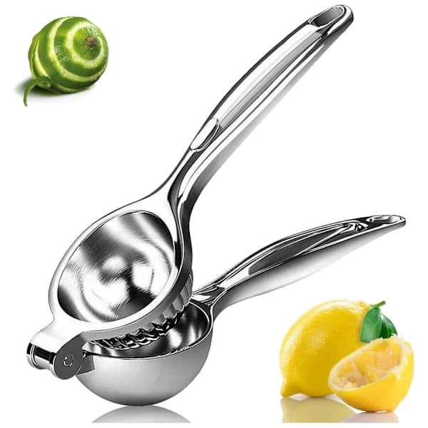 Citronpress, Manuell limepress i metall, Manuell citruspress