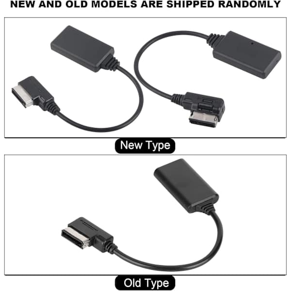 5-12V lydkabel, Bluetooth 5.0, AUX, musikintegrationsadapter