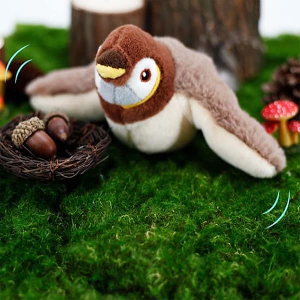Interactive Cat Toy with Flying Bird and Catnip – USB Rechargeable