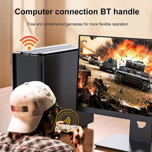 USB Bluetooth 5.3 Adapter Transmitter Receiver Bluetooth Audio Bluetooth USB Dongle Trådløs Adapter til Computer PC Laptop