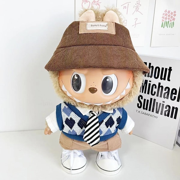 [HH] Vaatteet Vain Labubu Labubu Time to Chill Asut Labubu Pukeutumisnukke Vaatteet Kartio Haalari Puku Doll not included