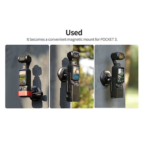 Til Pocket3 Go3 Metal Base Udvidelsesadapter Styring Multifunktionel Praktisk Holder