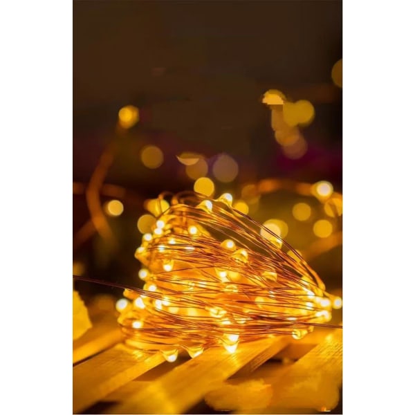 [2-pack] Fe-ljusslingor, 300 LED 30M 8 lägen USB-drivna lampor Vattentäta ljusslingor med fjärrkontrolltimer för sovrum, fest, bröllop