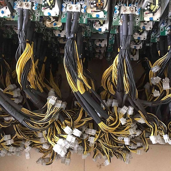 1200w 1600w Output Wire Ny 10 Pin Pcie Powers Connector Til Bitmain Antminer Apw7 + Apw3 Psu L3 D3