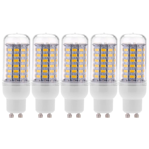 5x 10w 5730 Smd 69 Led-polttimot Led-maissivalo Led-lamppu energiansäästö 360 astetta 200-240v lämmin valkoinen