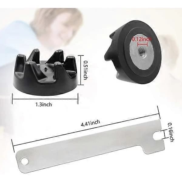 Visptilbehør 5 stk. Mixer gummikobling Gearkobling til Kitchenaid 9704230