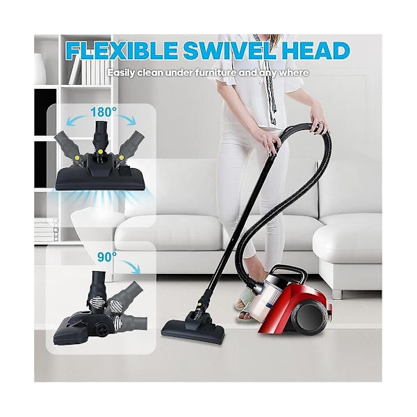 Joustava imurin suutin universaali 32 mm/35 mm imurin adapterilla, Comfort Vacuum Cl
