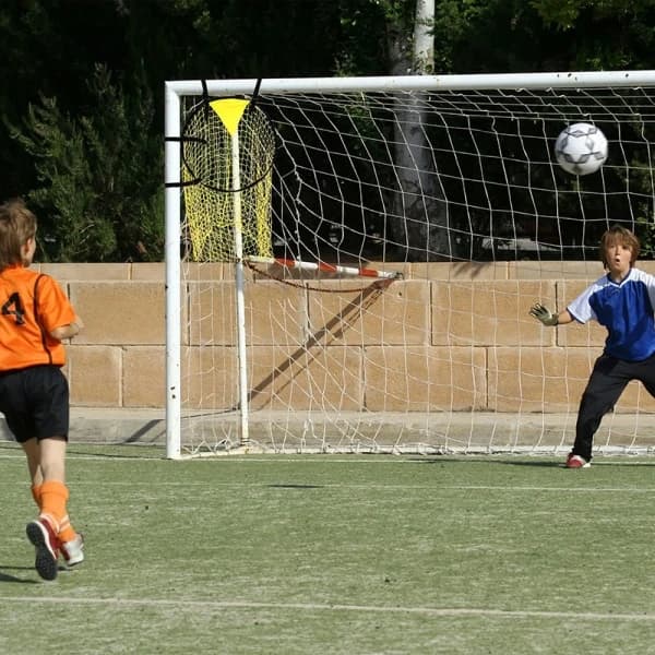 Fotbollsträningsnät Utrustning Träningsmål Nät Gult
