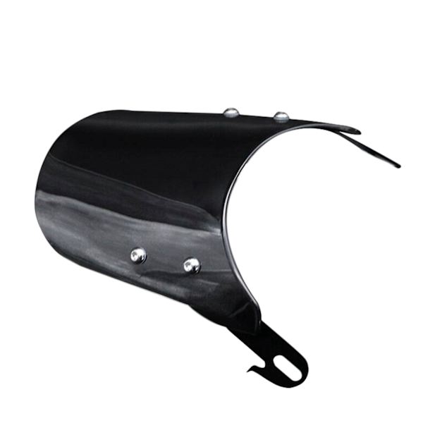 2 stk. Motorcykel Universal Tilbehør: 1 stk. Forlygte Vindskærm & 1 stk. 7 tommer Motorcykel Grill S