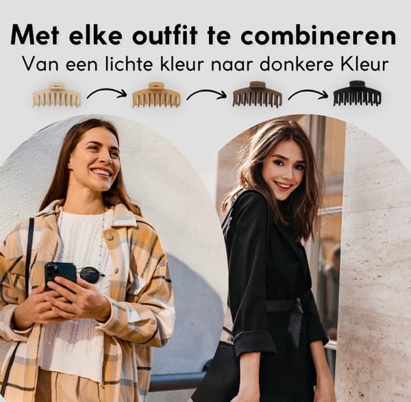 HA~Hårspænder - Hårspænder - 4 dele - Hårspænde - Hårspænder Dame - Jul